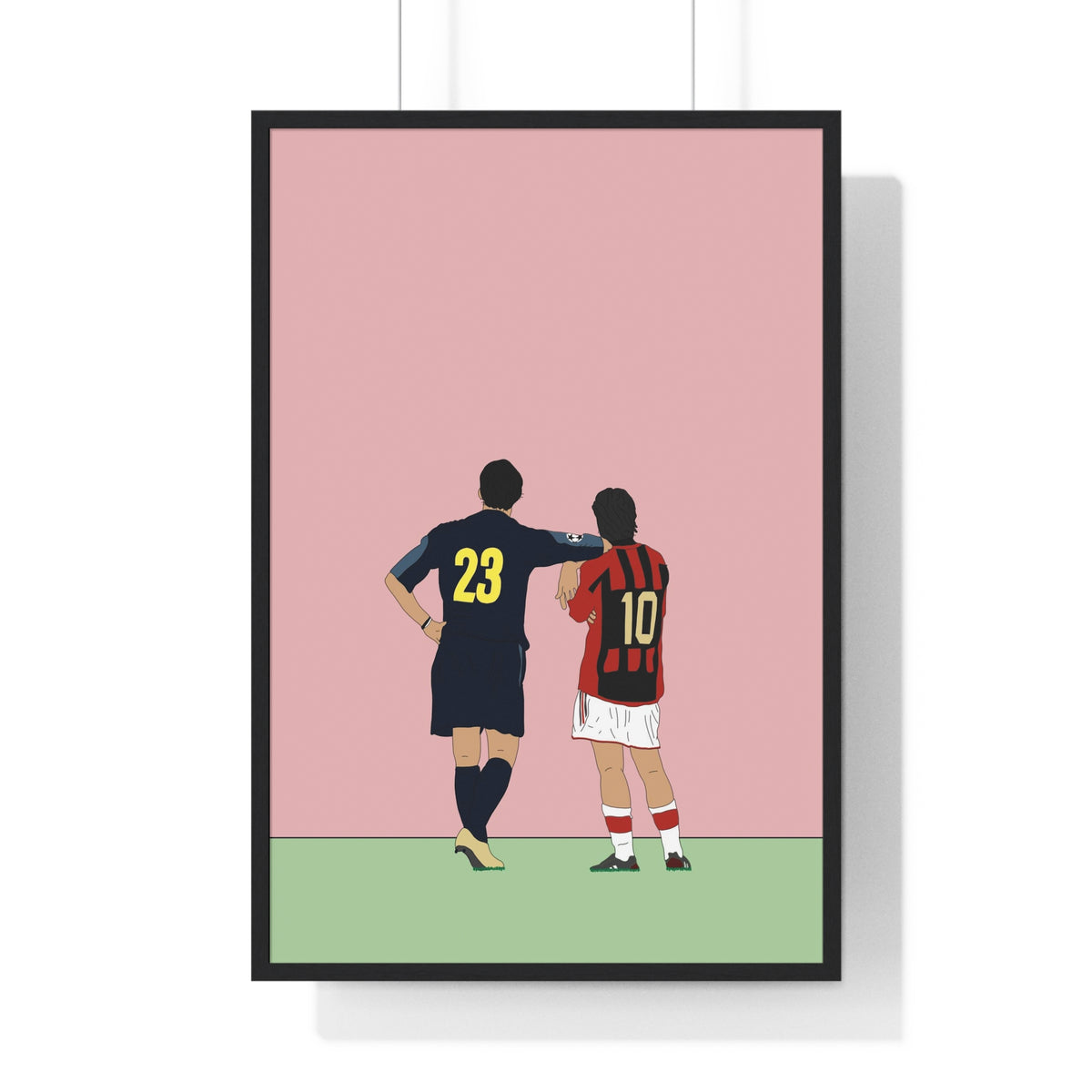 Poster Madonnina Milan Inter - Foot Dimanche