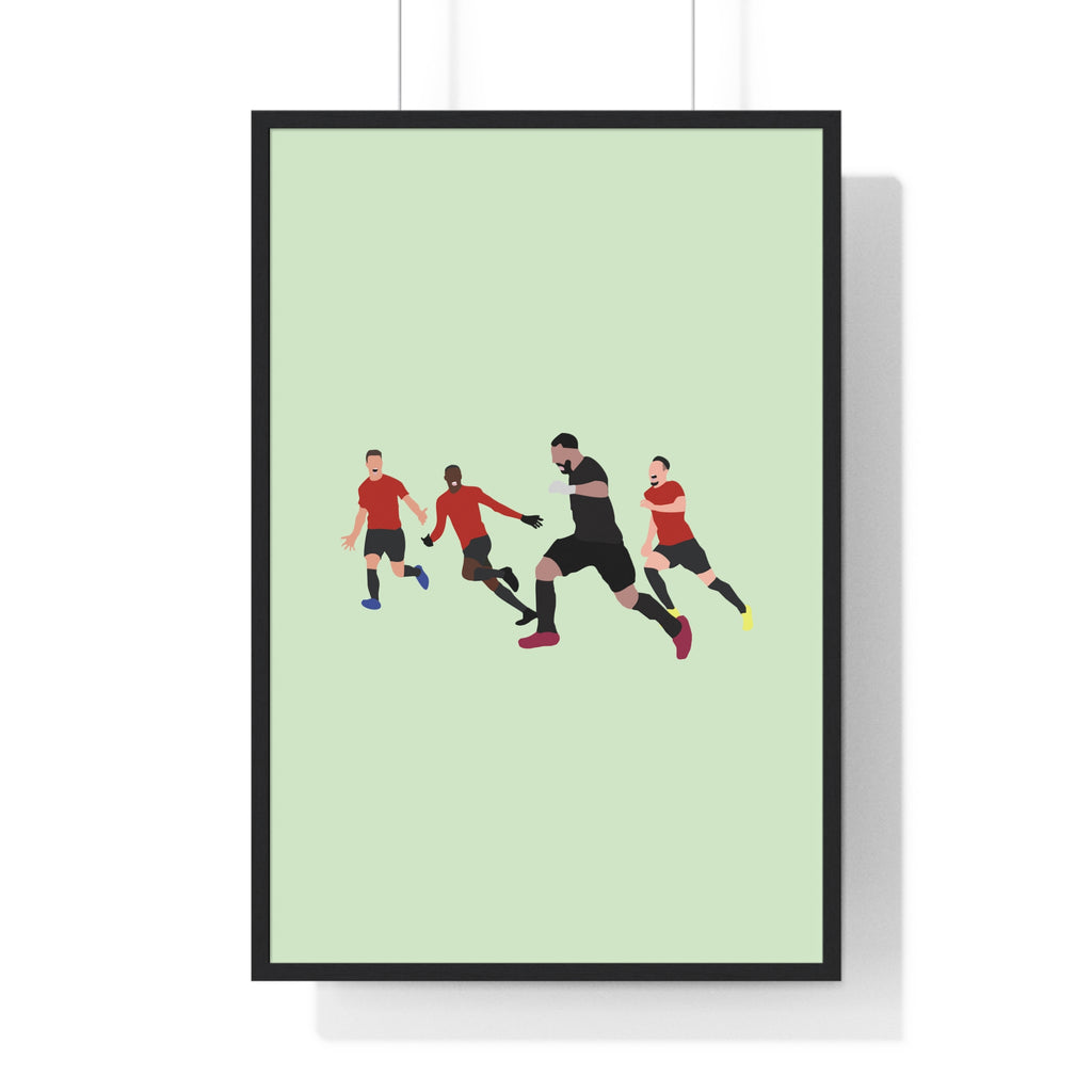 Poster Koubek - Stade Rennais - Foot Dimanche