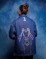 Veste en Jean Marqui Coupe - Foot Dimanche