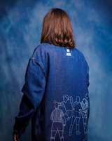 Veste en Jean Marseille 93 - Foot Dimanche