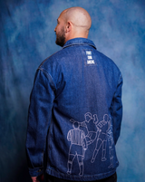Veste en Jean Marseille 93 - Foot Dimanche