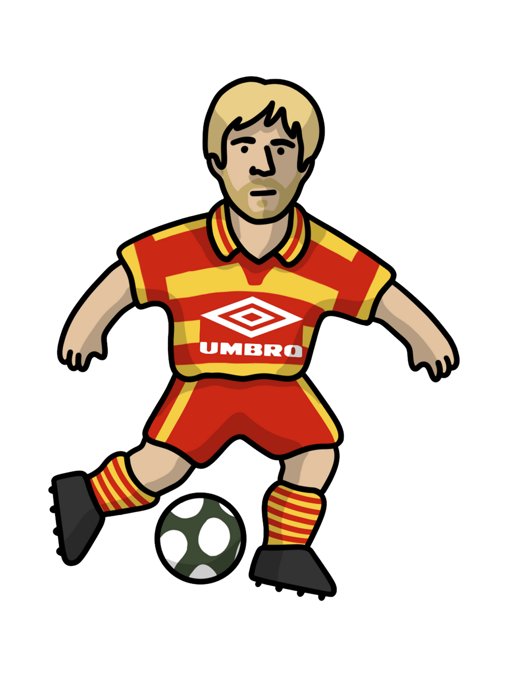 Chaussettes Wallemme  - Foot Dimanche x Clément Striano