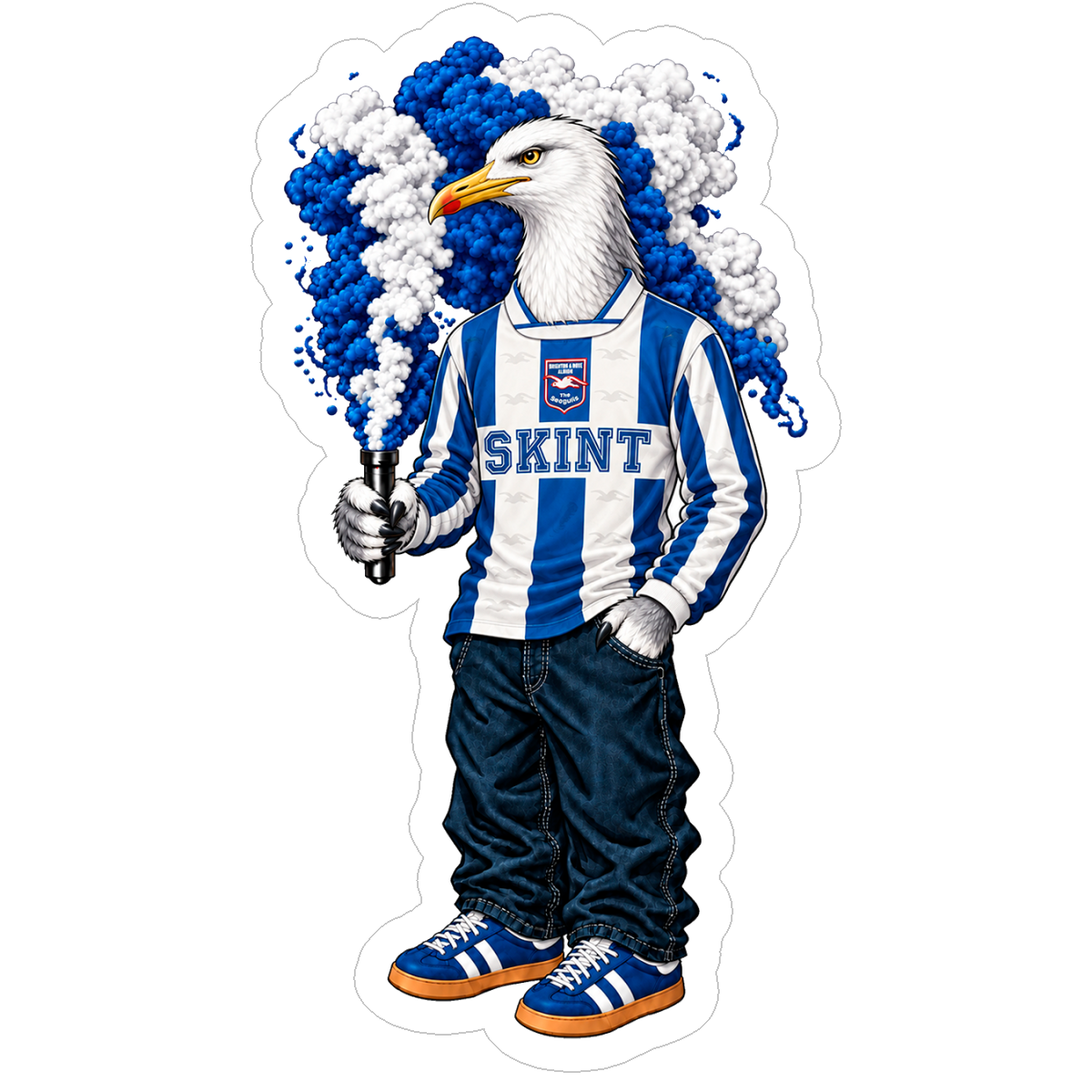 Sticker The Throstle West Bromwich – The Throstle Vintage
