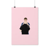 Poster France 98 Blanc Barthez -  Foot Dimanche