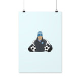 Poster Guy Roux - Foot Dimanche