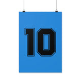Poster Maradona Napoli - Foot Dimanche
