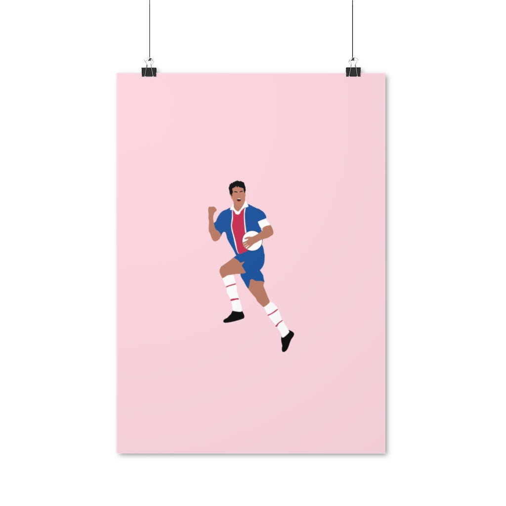 Poster Raï - PSG  - Foot Dimanche