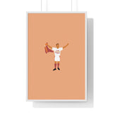 Poster Re di Roma Totti - Foot Dimanche