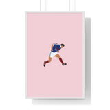 Poster Zinédine Zidane France 98 - Foot dimanche