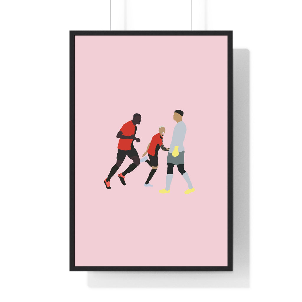 Poster Derby Breton Stade Rennais - Foot Dimanche