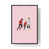 Poster Derby Breton Stade Rennais - Foot Dimanche