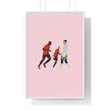 Poster Derby Breton Stade Rennais - Foot Dimanche