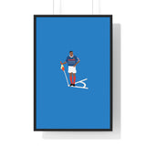 Poster Thierry Henry France 98 - Foot Dimanche