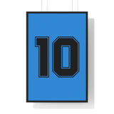 Poster Maradona Napoli - Foot Dimanche