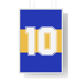 Poster Maradona Boca - Foot Dimanche