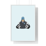 Poster Guy Roux - Foot Dimanche