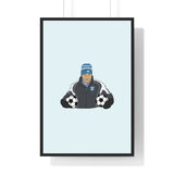 Poster Guy Roux - Foot Dimanche