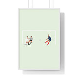 Poster Trezeguet Euro 2000 🇫🇷 - Foot Dimanche