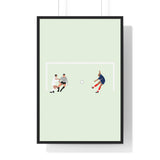 Poster Trezeguet Euro 2000 🇫🇷 - Foot Dimanche