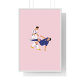 Poster Zidane & Materazzi - Foot Dimanche