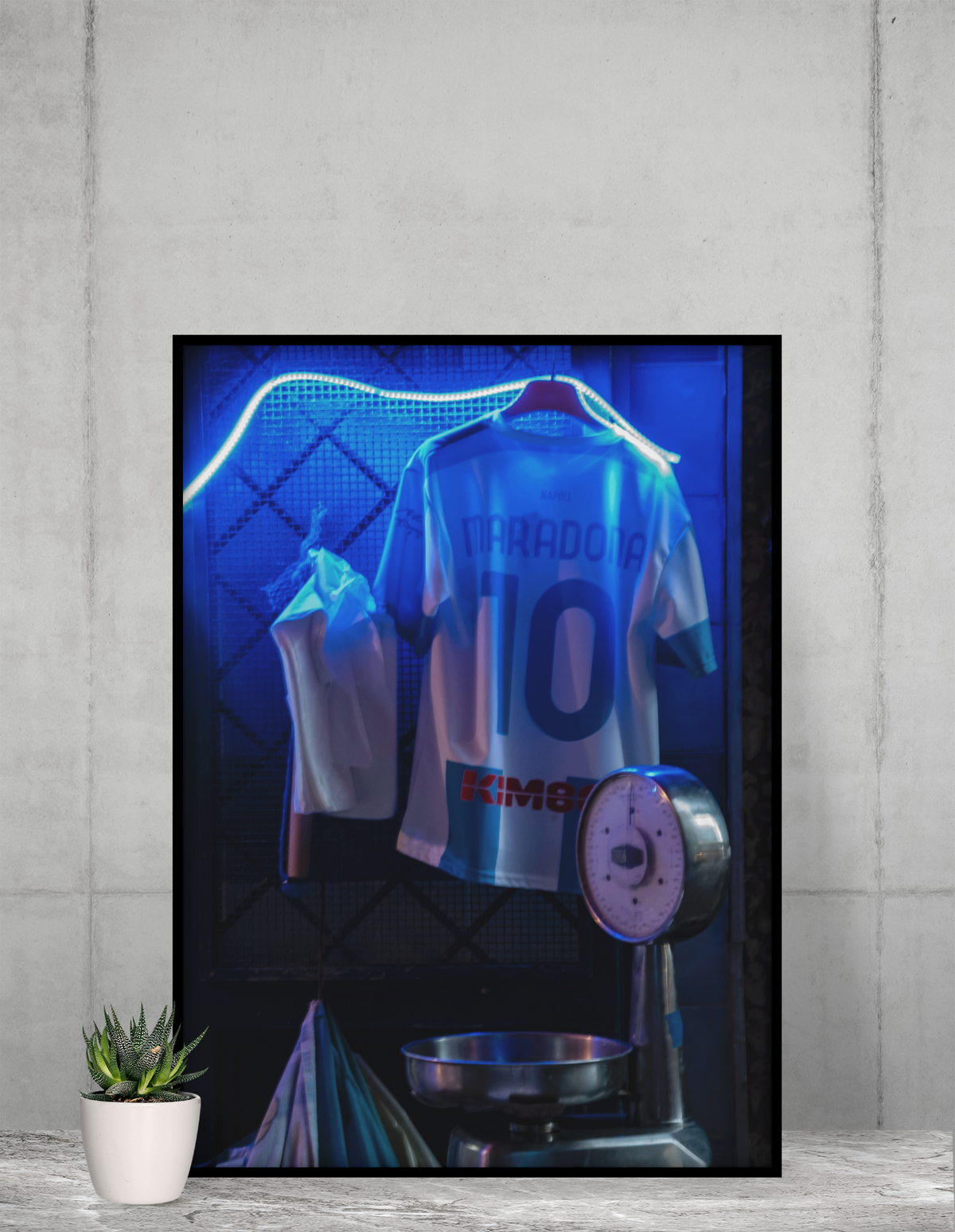 Photo Diego Maradona Naples - Foot Dimanche