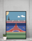 Poster Parc des Princes - Foot Dimanche