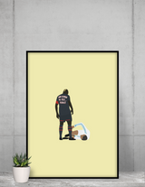 Poster PSG OM - Mamadou Sakho - Foot dimanche