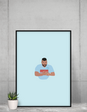 Poster Genny Savastano Gomorra - Foot Dimanche