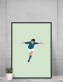 Poster Pippo Inzaghi - Foot dimanche 