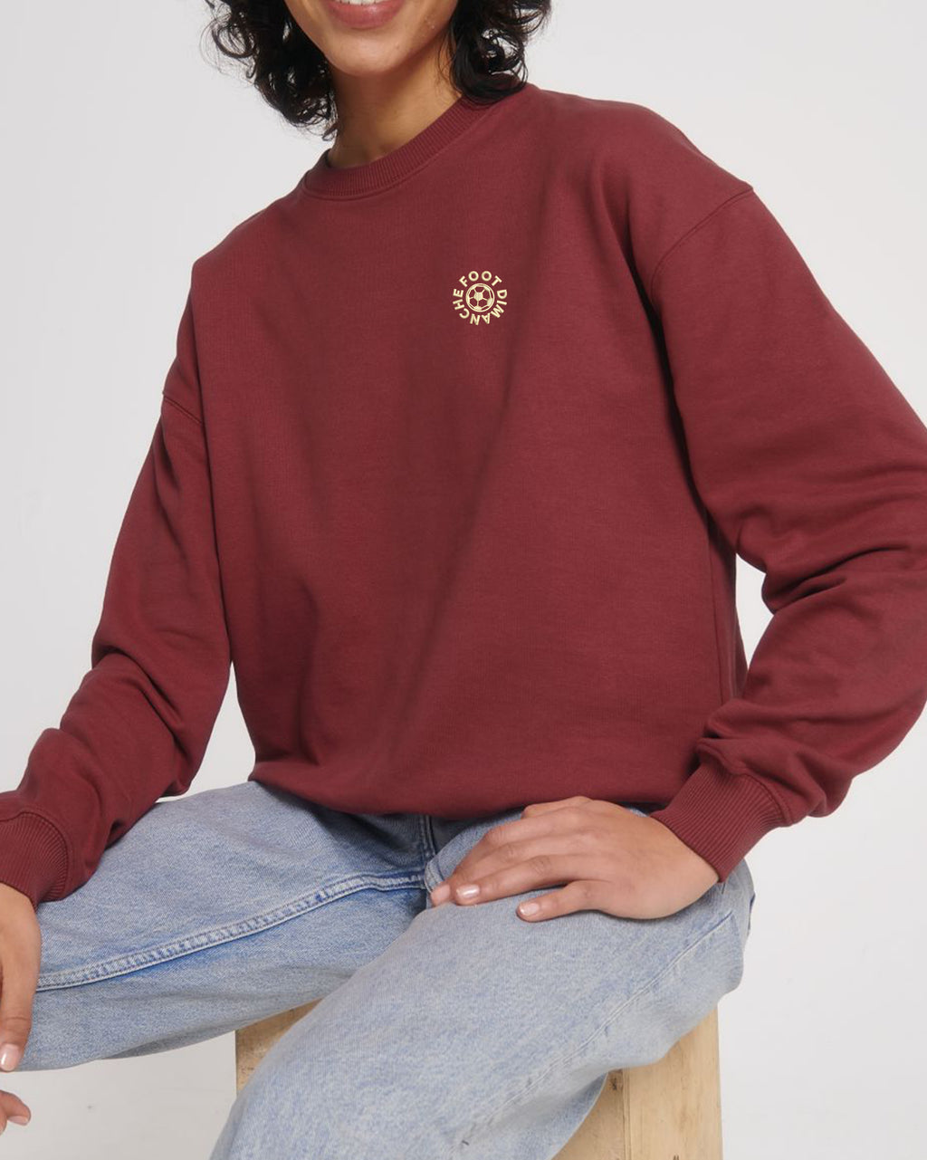 Sweatshirt Oversize brodé Foot Dimanche