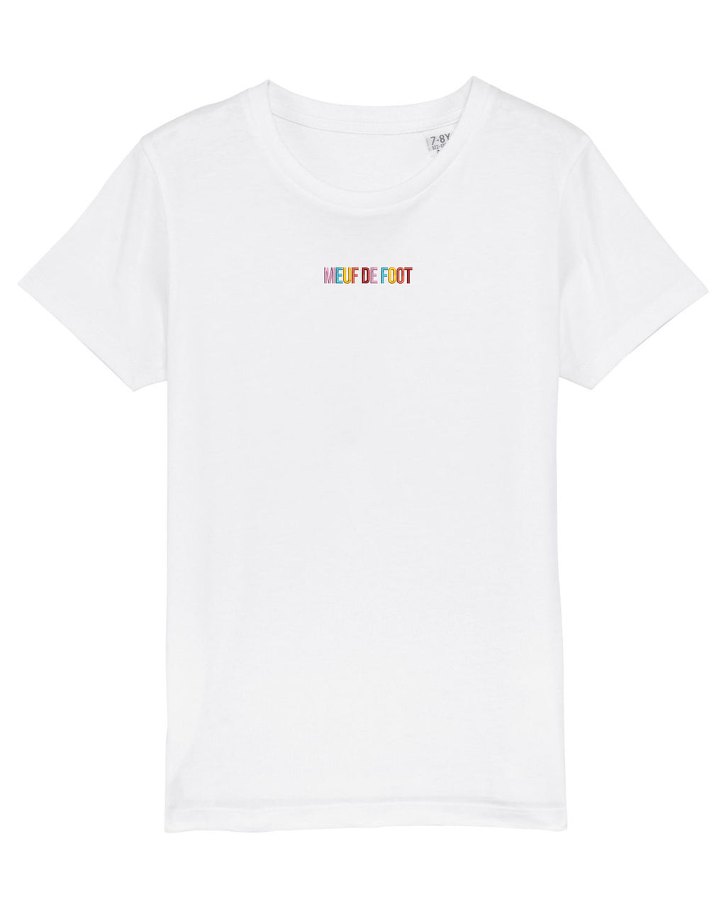 Tee Shirt enfant MEUF DE FOOT brodé