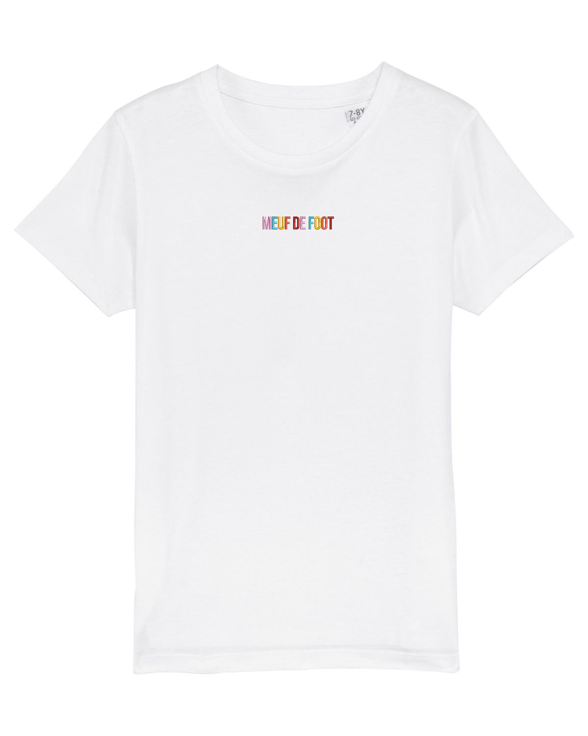 Tee Shirt enfant MEUF DE FOOT brodé