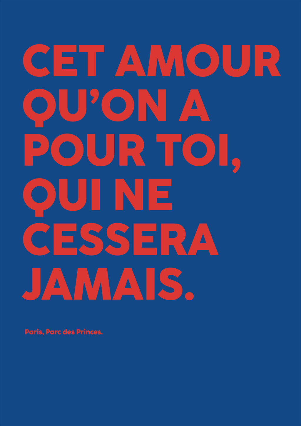 Poster Cet amour qu'on a pour toi