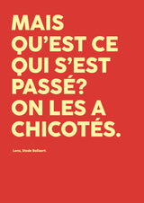 Poster On les as chicotés Lens