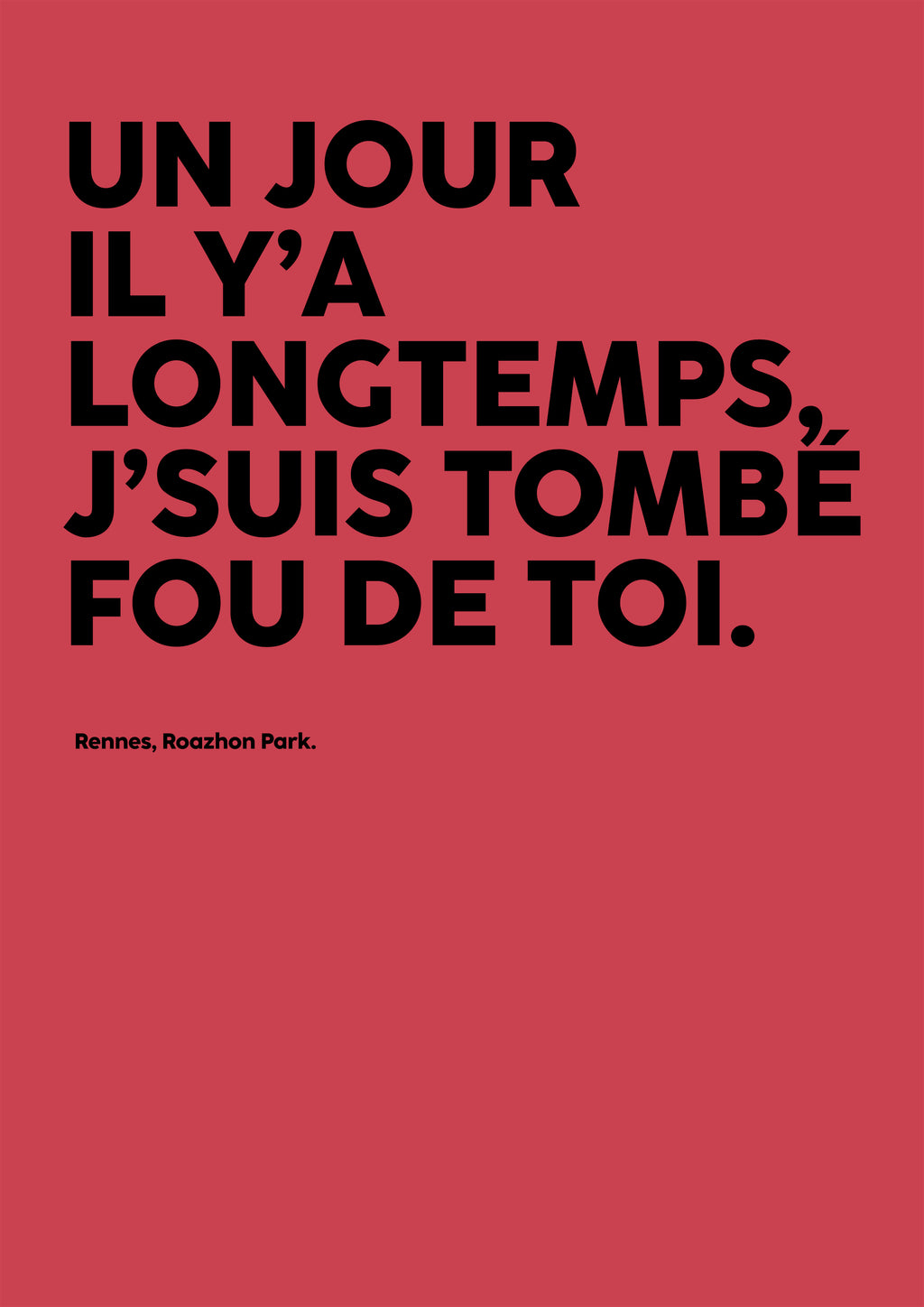 Poster Un jour il y'a longtemps