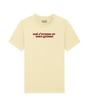 Tee Shirt noi c'avemo er core grosso